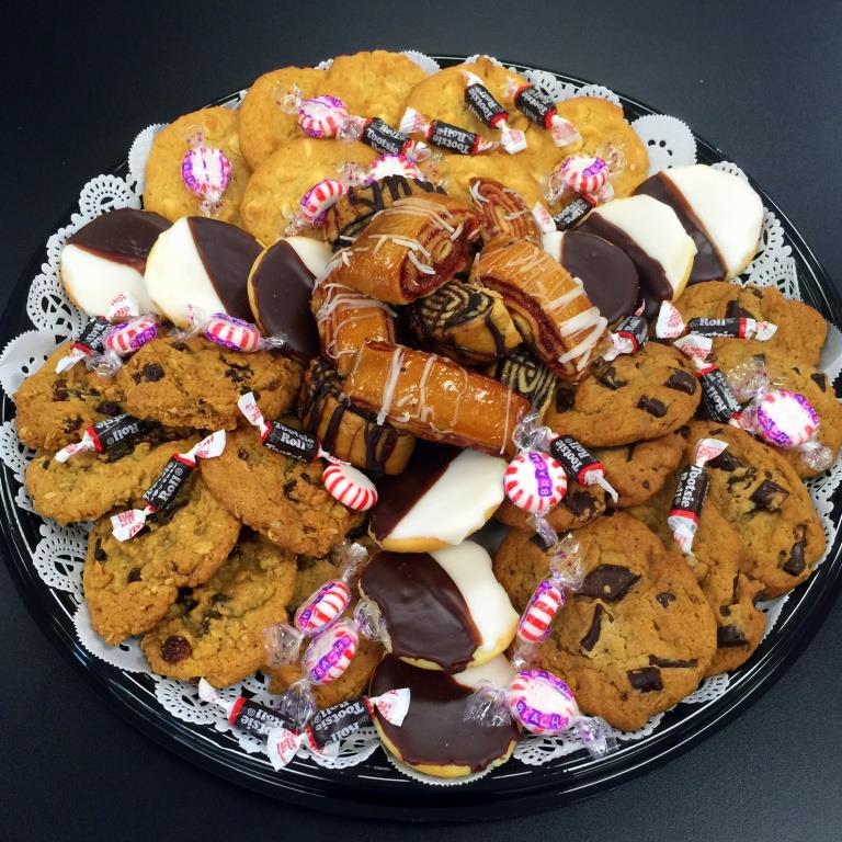 cookie and ruggelach platters