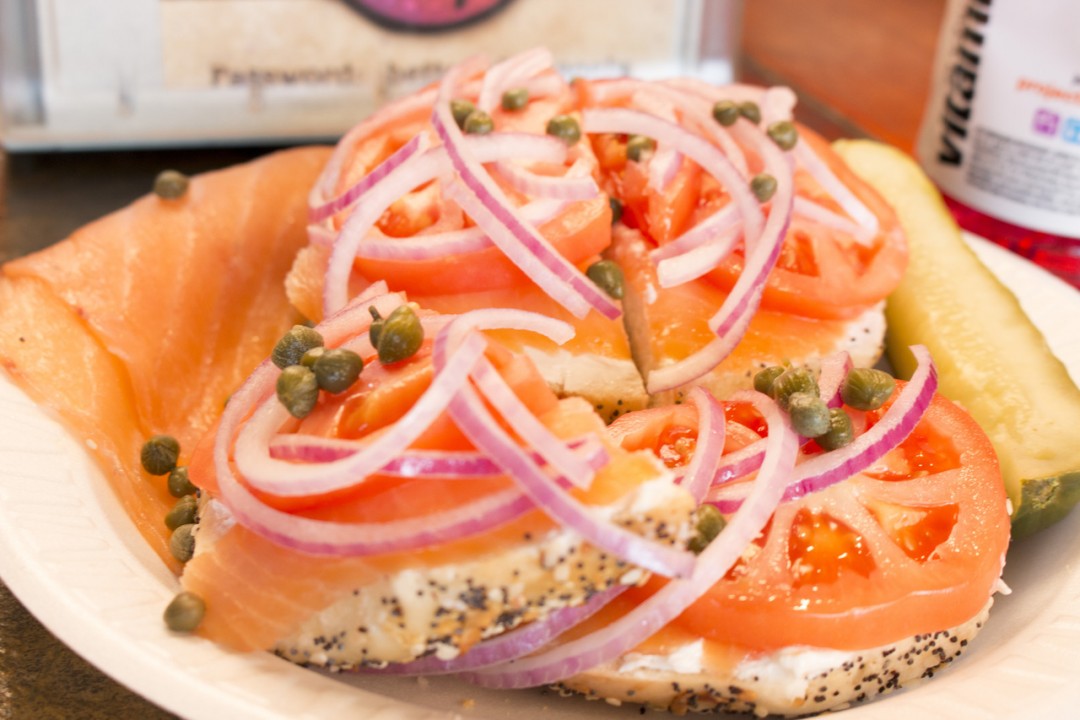 lox and bagel - New York Marina Deli